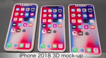 Все три iPhone 2018 появились на видео