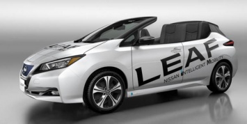 Nissan показал кабриолет Leaf Open Car