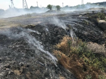 На Николаевщине спасатели 9 раз тушили пожары на открытых территориях