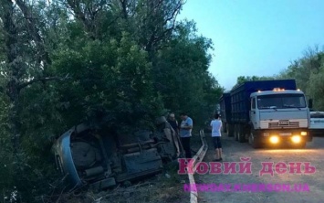 На Бериславщине разбитые дороги становятся причиной аварий