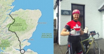 Британский велосипедист проехал 270 километров после того, как ему запретили взять велосипед в вагон