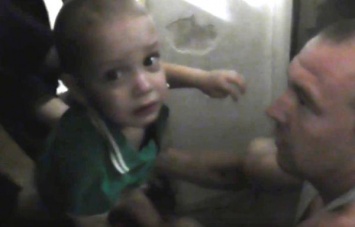 В Запорожье спасали 2-летнего малыша (Видео)