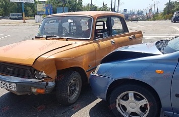 В Бердянске на самом аварийном перекрестке произошло ДТП