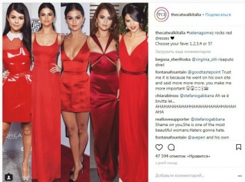 Модные стилисты объявили бойкот Dolce & Gabbana после оскорбления Селены Гомес