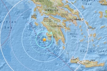 В Греции произошло сильное землетрясение
