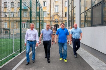 Министр молодежи и спорта Украины посетил спорткомплекс «Дзюдо-Днепр»