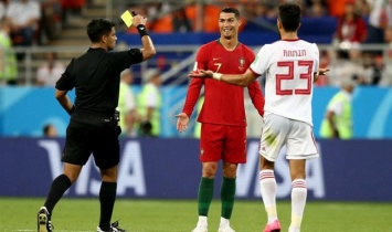 Заслуживал ли Роналду красную карточку в матче ЧМ-2018 против Ирана?