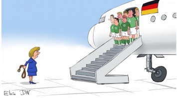 Cоцсети высмеивают поражение Германии на ЧМ-2018. Фотожабы и карикатуры