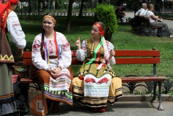 В Одессе прошел фестиваль украинского фольклора и традиций. Фото