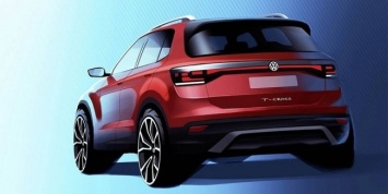 Volkswagen впервые показал новый кроссовер T-Cross