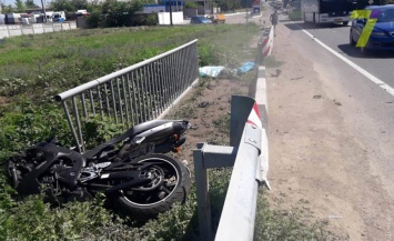 Смертельная авария под Одессой: микроавтобус выехал на встречку и сбил мотоциклиста