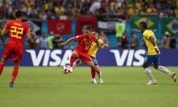 Бельгия переиграла Бразилию в четвертьфинале ЧМ-2018
