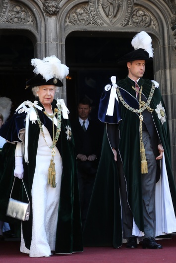 Образ дня: принц Уильям в костюме рыцаря