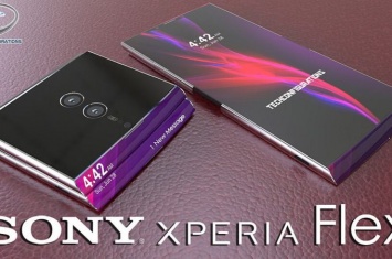 Дизайн складного смартфона Sony показали на видео