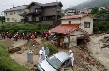 Число жертв мощных ливней в Японии увеличилось до 126 человек