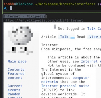 В рамках проекта Browsh развивается консольный браузер на базе Firefox