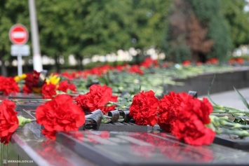 Николаевцы почтили память воинов, погибших под Зеленопольем в 2014 году
