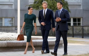 Принц Гарри с женой прибыли с визитом в Ирландию