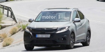 Обновленную Honda HR-V для Европы впервые заметили на тестах