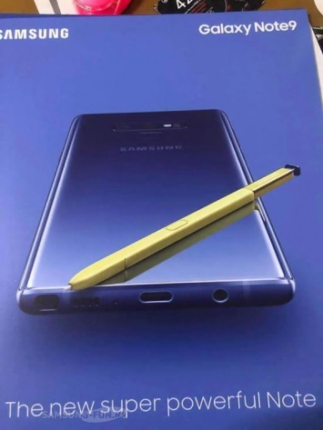 Samsung Galaxy Note 9: цена, дата выхода на рынок и фото новинки с "золотым" стилусом