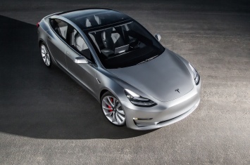Tesla Model 3 получит заниженную подвеску и усиленные тормоза
