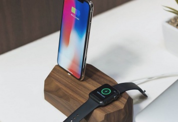 IPhone и Apple Watch будут заряжаться от деревянной подзарядки