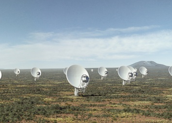 Телескоп MeerKAT уже начал свою работу в Южной Африке