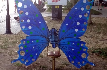 В Бердянске можно почувствовать себя бабочкой