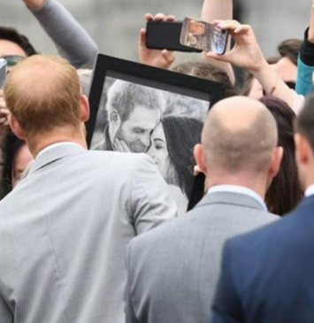 Принц Гарри и Меган Маркл впечатлили Instagram отношением к фанатке-художнице