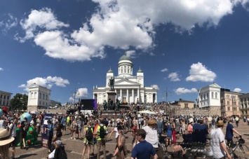 В Хельсинки к визиту Трампа и Путина проходят массовые демонстрации