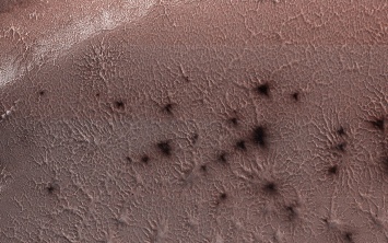 Огромные "пауки" на поверхности: NASA показали странные фото с Марса