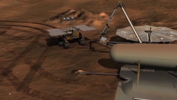 Airbus делает ровер для забора грунта с Марса