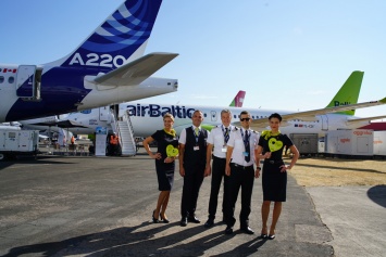 AirBaltic переименовала свои Bombardier в Airbus