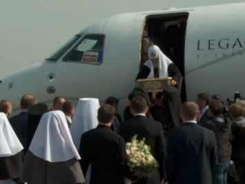 Патриарх Кирилл летает на бизнес-джете стоимостью $25 млн. Видео