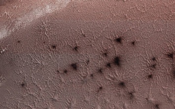 На Марсе обнаружили "пауков"