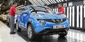 Завод Nissan в Великобритании отмечает выпуск миллионного Juke