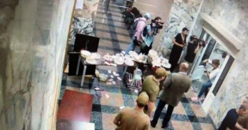 НАБУ опубликовало видео, как неизвестные ворвались в здание бюро