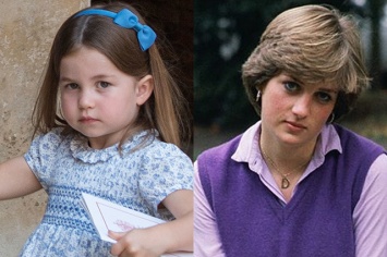 В сети обсуждают сходство принцессы Шарлотты и принцессы Дианы