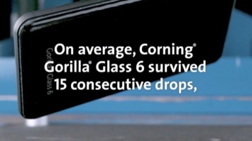 Компания Corning представила самое прочное в мире стекло для смартфонов - видео