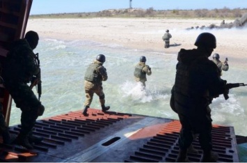 Украинско-американский десант высадился на Черном море: впечатляющие кадры
