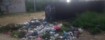 Райцентр Херсонщины утопает в мусоре (фото)
