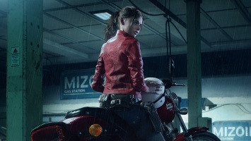 Resident Evil 2: обложка коробочной версии, коллекционное издание и Клэр на мотоцикле