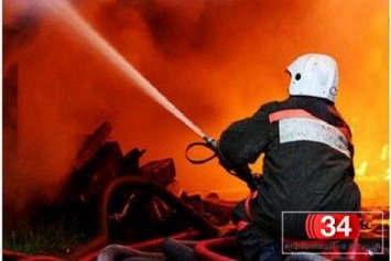 В Новомосковске во время пожара пострадала женщина