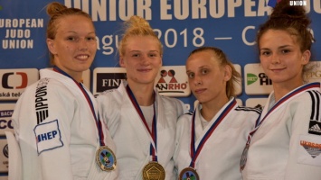 Днепровская дзюдоистка завоевала бронзовую медаль на Кубке Европы среди юниоров в Праге