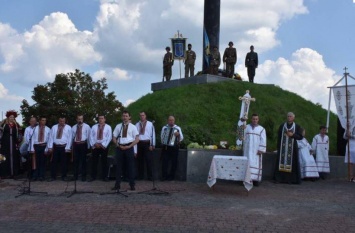 На Львовщине прошли официальные торжества в честь гитлеровцев