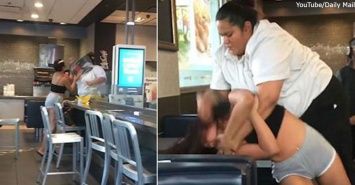 Работница McDonald's избила клиентку, которая хотела бесплатную газировку