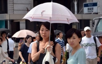 В Японии за три месяца от жары пострадали более 70 тысяч человек