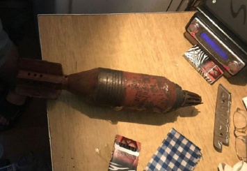 В Днепропетровске местный житель разыграл друга боевой гранатой