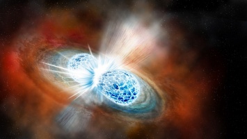 Опубликованы результаты наблюдений слияния нейтронных звезд телескопа Spitzer