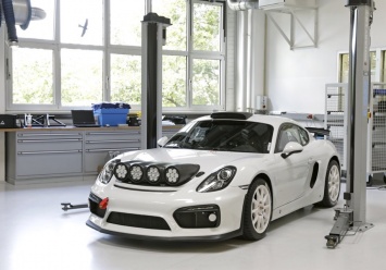 Быстрейший Porsche Cayman подготовили для ралли